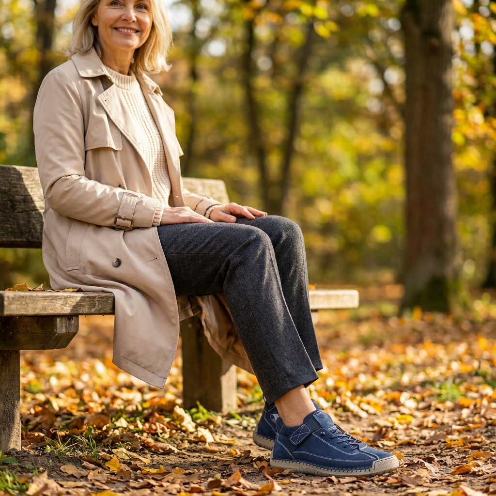 Noëlle | Comfort Dames Sneakers met Flexibele Zool
