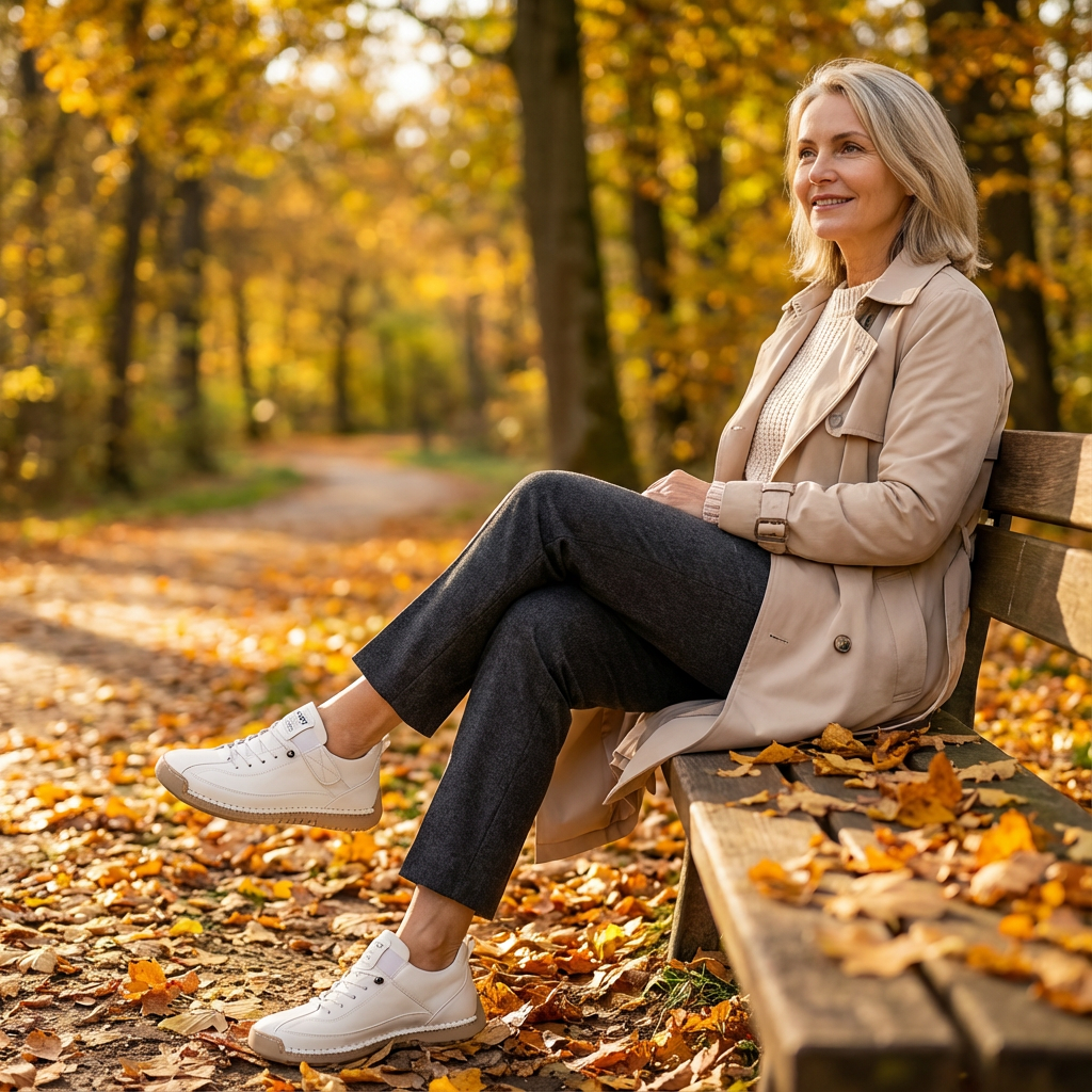 Noëlle | Comfort Dames Sneakers met Flexibele Zool